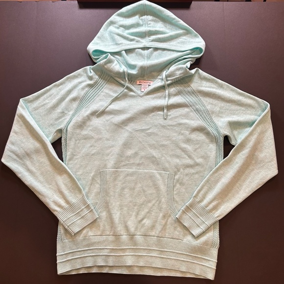 Athleta Evergreen Hoodie Sweater Mint Green Size Small - Picture 2 of 8